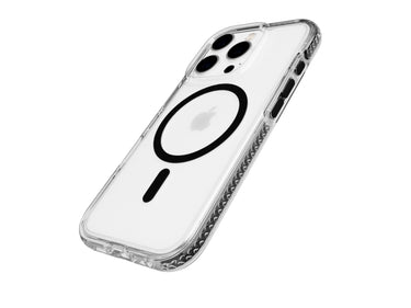 Tech21 EvoCrystal MagSafe Back Case for iPhone 16 Pro - Black